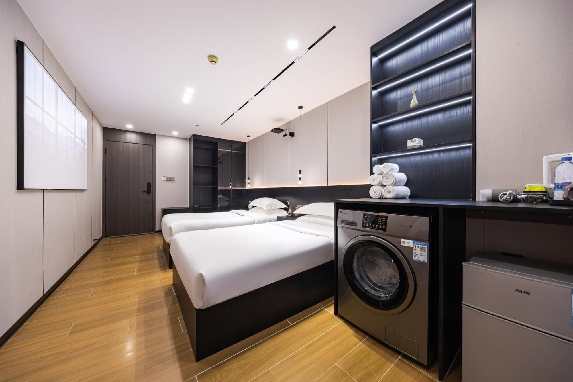 Yu Manju High-Floor Huge-Screen Audiovisual Hotel-Guangzhou Tower Zhujiang New Town Sports West Road Branch Exterior foto