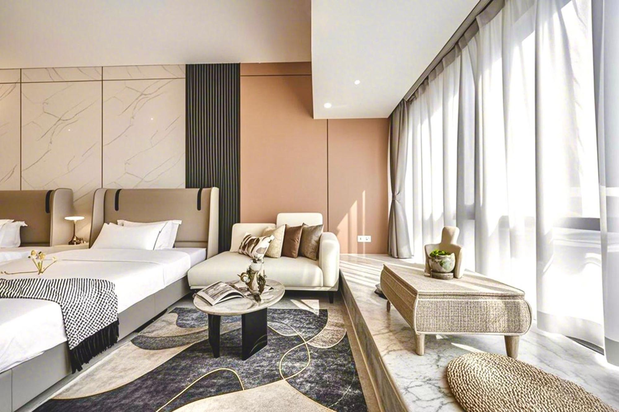Yu Manju High-Floor Huge-Screen Audiovisual Hotel-Guangzhou Tower Zhujiang New Town Sports West Road Branch Exterior foto